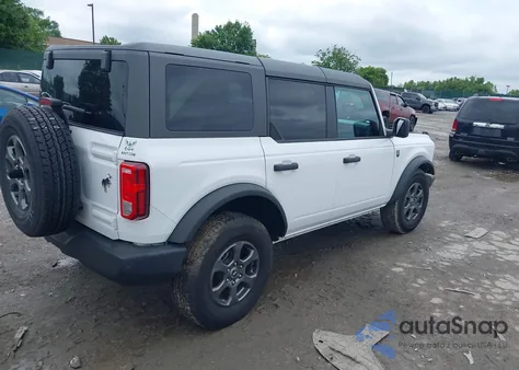 2024 Ford Bronco Big Bend z USA, uszkodzony, nr VIN 1FMDE7BH6RLB22321